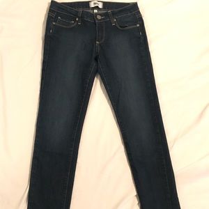 Paige straight leg ankle jeans